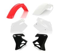 Acerbis Plastic Kit 97 Red White Black For HONDA CR 250 R 2T 1995-1996