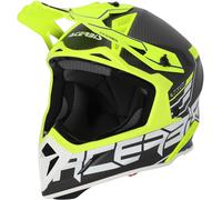 Acerbis Steel Carbon 2023 Motocross Helmet, black/yellow, size S (55/56)