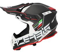 Acerbis Steel Carbon, motocross helmet M Matt Black/Red/White