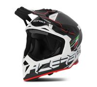 §Acerbis Steel Carbon MX Helmet Black-Red§