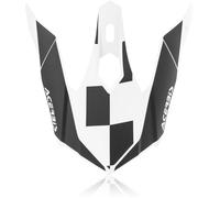 Acerbis Steel Kinder/Eclipse Helmet Peak, black/white, One size