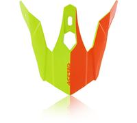 Acerbis Steel Kinder/Eclipse Helmet Peak, yellow/orange, One size