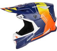 Acerbis T711 Graphic Motocross Helmet, blue/orange/white, size M (57/58)