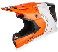 Acerbis T711 Graphic Motocross Helmet, orange/white/black, size XS (53/54)