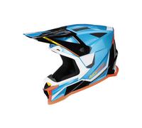 Acerbis T711, motocross helmet L Light Blue/Black/White/Orange
