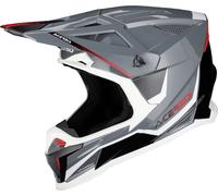 Acerbis T711 Motocross Helmet, grey-white, size M for Men