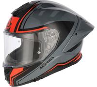 Acerbis Tarmak-X, full face helmet XXL Grey/Black/Neon-Red