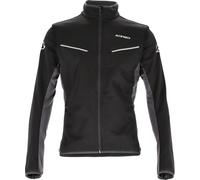 Acerbis Track Softshell Motorcycle Jacket, black-grey, size L