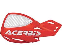 Acerbis Uniko Hand Protectors with Vents for the Air Red/White