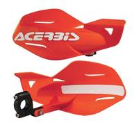 Acerbis Uniko MX Handguards Pair + Kit For Orange White KTM SX 300 2023- 2024