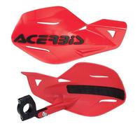 Acerbis MX Uniko Hand Guard, white-red