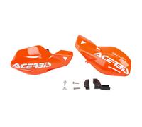 ACERBIS UNIKO ORANGE WHITE MX MOTOCROSS HAND GUARD HANDGUARDS KTM EXC-F350