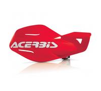Acerbis Uniko Universal Fit Motocross MX Enduro Hand Guards Red White