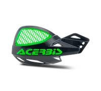 Acerbis Vented Uniko Handguards, Black/Green