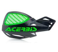 Acerbis Vented Uniko Handguards, Black/Green