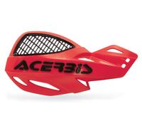 Acerbis Uniko Vented Handguards Red 2 Universal Moto Cross Enduro