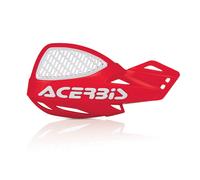 Acerbis Uniko Vented Handguards Red Universal Moto Cross Enduro