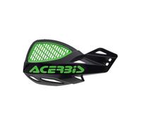 Acerbis Vented Uniko Handguards, Black/Green