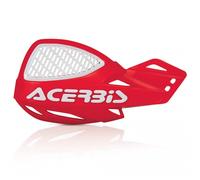 Acerbis Uniko Vented MX Handguards Red/White