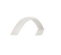 Acerbis Universal Trials Motorcycle Front Fender White