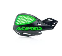 Acerbis Vented Uniko Handguards, Black/Green