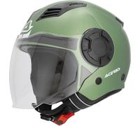 Acerbis Vento Jet Helmet, green matt, size M (57/58)