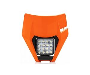 ACERBIS VSL LED ORANGE OEM STYLE HEADLIGHT KTM EXC-F 250 350 450 500 2017 - 2019