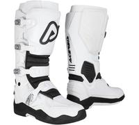 Acerbis Whoops Logo Motocross Boots, black-white, size 47 for Men