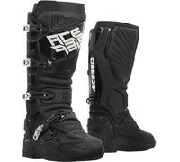 Acerbis Whoops Motocross Boots, black/white, size 45