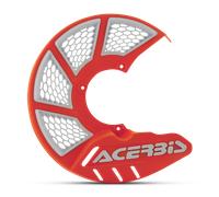 Acerbis X-Brake 2.0 245mm Front Disc Cover, white-orange for Men