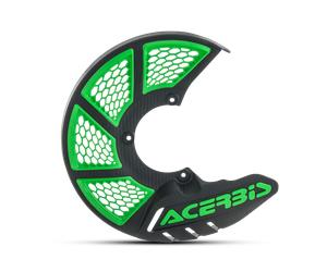 Acerbis X-Brake 2.0 Front Disc Cover 280mm Black/Green Black,Green