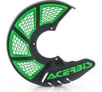 Acerbis X-Brake 2.0 Front Disc Cover, black/green, One size