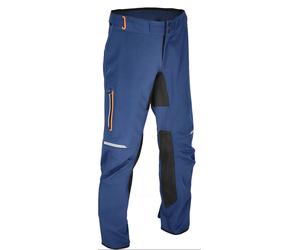 Acerbis X-Duro Baggy WP Motocross Pants, blue-orange, size 34 for Men