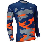 Acerbis X-Duro Winter Motocross Jersey, blue-orange, size M for Men