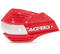 Acerbis X-Factor Hand Guard Shell, white/red, One size