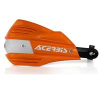 Acerbis X-Factor Hand Guard, white/orange, One size