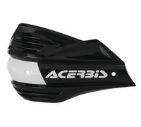 Acerbis X-Factor Replacement Plastic Handguards - Black Motorcycle Dirt Bike