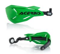 Acerbis X-Factory Black Green Handguards Kawasaki KX 250 X 2021 - 2024