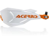 Acerbis X-Factory Hand Guard, white/orange, One size