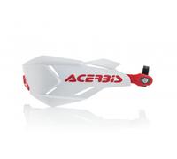 Acerbis X-Factory Motocross Enduro Motorcycle Hand Guards White Red