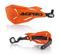 Acerbis Moto Hand Guards, Orange/Black, Size Unifit