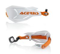 Acerbis X-Factory Hand Guard, white-orange for Men
