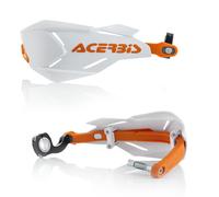 Acerbis X-Factory Hand Guard, white-orange for Men