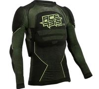 Acerbis X-Fit Future Level 2 Motorcycle Motorbike MX Body Armour - Black/Yellow