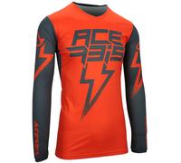Acerbis X-Flex Blizzard Motocross Jersey, orange/grey, size L