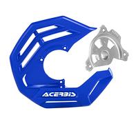Acerbis X-Future Front Disc Cover with Mounting Kit Blue Compatible with Kawasaki KX450 2019-2026/KX250/X/450X 2021-2026 - 2736349999/2802010211