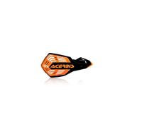 Acerbis X-Future Handguards - Black/16 Orange (2801965229)