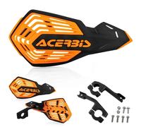 Acerbis X-Future Universal Motocross Enduro Hand Guards Black Orange 0024296.313