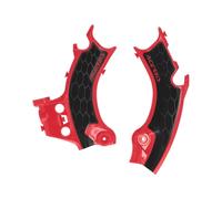 Acerbis X-Grip Frame Guards HONDA CRF 250R 2025, CRF 450R 2025 Red/Black
