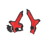 Acerbis X-Grip Frame Guards For Honda CRF300L 2021 2022 2023 2024 Black Red